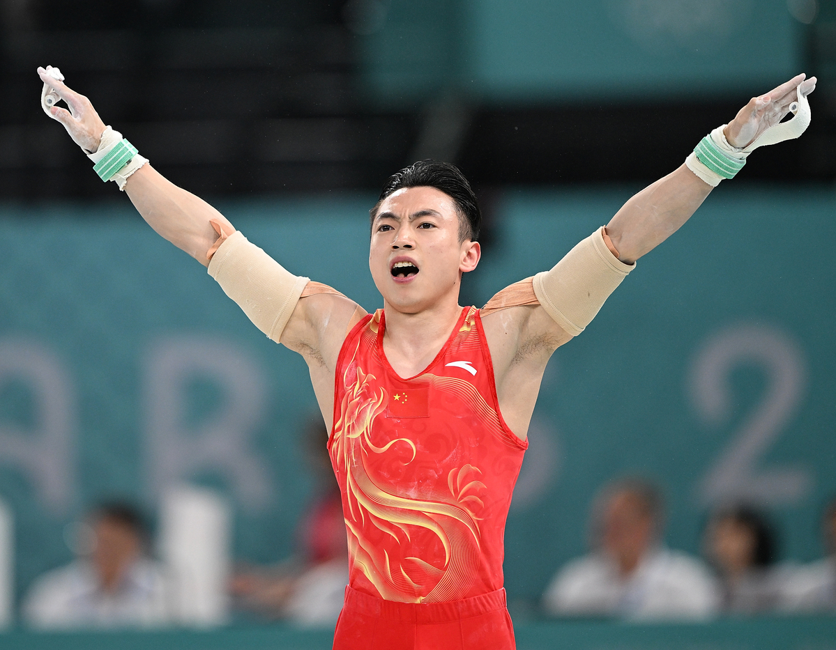 体操男子组实力浑厚，无可匹敌